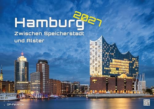 Hamburg - Zwischen Speicherstadt und Alster - 2027 - Kalender DIN A3: Der Wandkalender mit den schönsten Motiven aus Hamburg für das Jahr 2027 im Format DIN A3 (ca. 42 x 30 cm)!