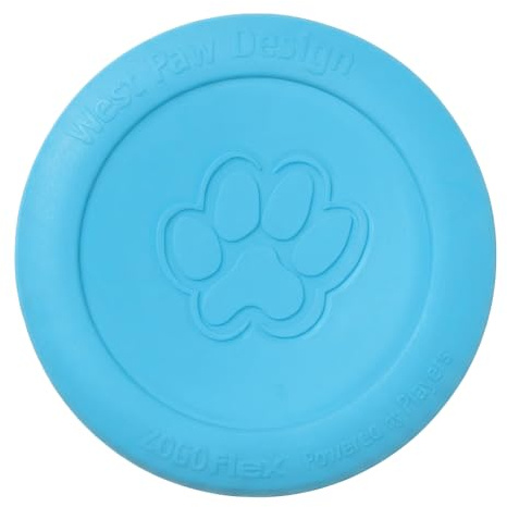 Zogoflex West Paw JUGUETE ZISC S 17CM Azul Turquesa