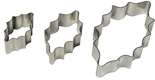 PME Ilex Ausstecher, 2 x 1.2 x 5.3 cm, Silver