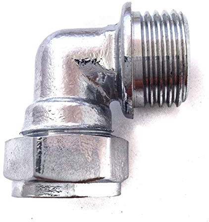 15mm x 1/2 Male Chrome Elbows