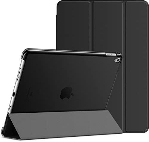 JETech Custodia per iPad Pro 9,7 Pollici (2016 Modello), Cover con Auto Svegliati/Sonno (Nero)
