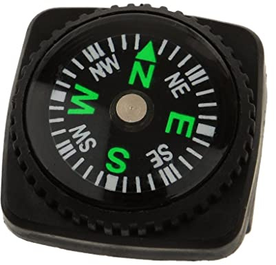 CUTICATE Knopf Kompass Set Für Notüberlebens Kits Uhrenarmband Paracord Armband Und Schlüsselbund