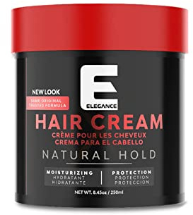Elegance Hair Cream, 8.45 Oz, Hair Cream that Nourishes, Protects and Deeply Moisturizes your Hair, Suitable for all Hair Types