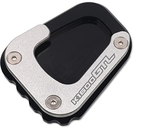 DOLOX Für B K1600GT K1600GTL K1600B K1600 GTL 2017 2018 2019 2020 Motorrad Ständer Fuß Seitenständer Verlängerung Pad Stützplatte Schuh MotorradstäNder(Black-K1600GTL)