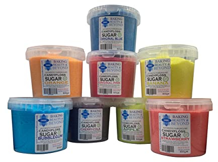 Baking Beauty and Beyond Premium Candy Floss Sugar 800g - Vanilla Flavour