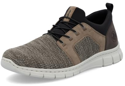 Rieker B7796 Timo Men's Sneakers Fango/Fango/Schwarz/Schoko 8-8.5 M US