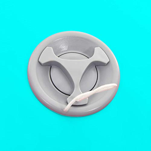 Aufblasbare Gymnastik-Rolle mit Pumpe, JUNZAI Turnen Zubehör, Aufblasbare Rolle, 120x75 cm PVC Grün