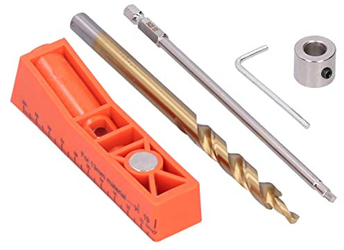 Step Drill Bit, Accurate Positioning Pocket Hole Jig Kit Drill Bit Diameter Is 9.5mm for Factory for Industry for Woodworking for Workshop