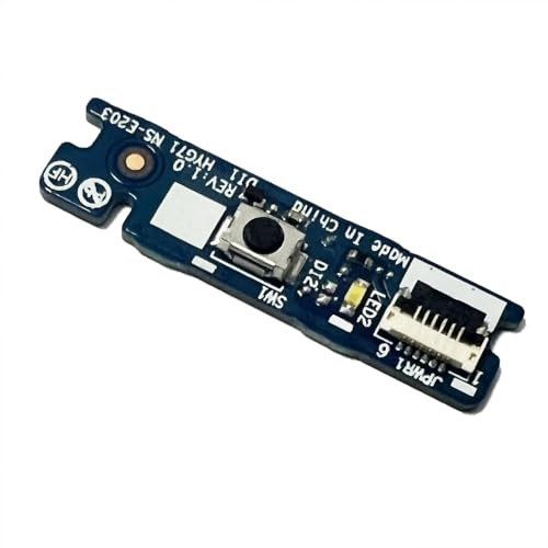 Gintai Carte Mère Power Switch Plaque Bouton d'alimentation pour Lenovo IdeaPad Yoga 7 16IAP7 82QG Yoga 7 16IAH7 82UF 5C50S25372 NS-E203 Power Switch on-FF Button Board/Cable