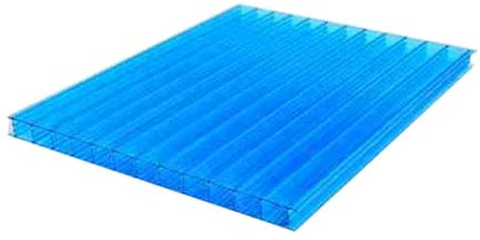 Pannelli per serra, 20 pannelli in policarbonato a doppia parete per isolamento e illuminazione, facili da piegare e tagliare, ideali per balconi, soffitti di garage