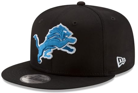 New Era 9Fifty Snapback - Cappellino per bambini Detroit Lions nero, Nero , 6-12 Jahre