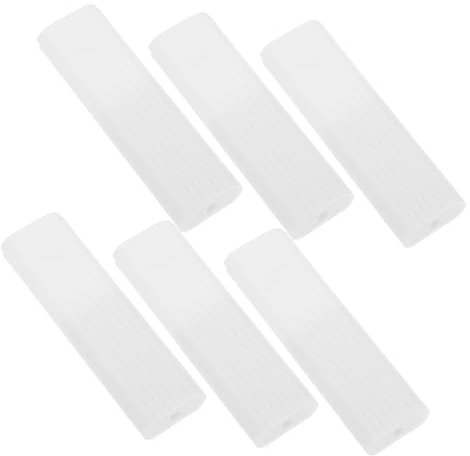 UKCOCO 6stücke Cord Weight Ersatz Für Weißer Quadratischer Für Vorhangketten Kompatibel Mit Vertikalen Jalousien Langlebig Und Bruchsicher