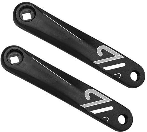 divuukyi Fahrrad-Kurbelarm Vierkant/Rhombus/Splines Loch Kurbel Aluminiumlegierung Kurbelarm Rennrad Ersatzkurbel einfach zu bedienen