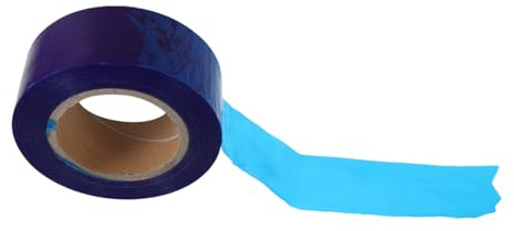 JECOMPRIS Protector de Llantas Coche Cinta Azul de PE, Adhesión Fuerte y Guardián de Rayones para Ruedas y Bujes, Instalación Fácil y Protección Duradera