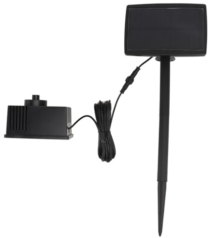 WEKADRIN Kit Fontaine Solaire Polyvalente Pour Étang Et Piscine Usage Extérieur Jardin Bassin Pompe à Eau Continue Fonctionnant à L’énergie Solaire Matériau Solide Résistant