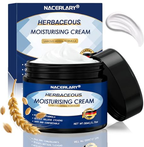 50ml Skin Herbal Cream, Skin Cream Relief Jock Itch, Formulated for Foot & Body Care, athletes foot cream, Smoothing Body Cream, Care Suitable for Daily Use, Hydrating & Absorb Quickly