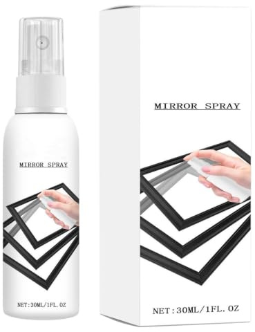 Glasrengöringsmedel - 2,8x2,8cm reflekterande beläggning fläckborttagare, boost transmission | Glasrengöringsspray med lätthet, fönsterputsspray för duschdörr Vindruta Bil Badrum