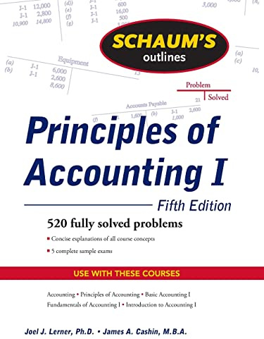 SOS PRIN OF ACCTG I 5E (Schaum's Outline)