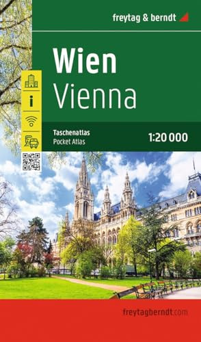 freytag & berndt Stadtatlas Wien, Taschenatlas 1:20.000