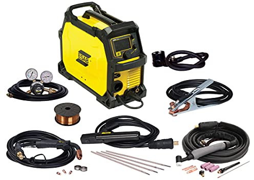 ESAB Rebel EMP 215ic Multi-Voltage MIG/Stick/TIG Welder- 120/230V 5-240A Output