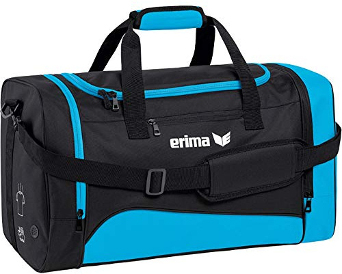 erima Sporttasche Club 1900 2.0 Sporttasche Curacao/Schwarz M