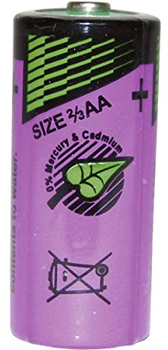 Tadiran Batteries SL-361/S 2/3 AA Size 1600mAh Lithium Battery Cell 3.6V