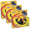 Novocolor – Disposable Cameras with Flash (27 Exposures with Flash) Pack of 3