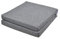 Rollmayer 2er Set Stuhlkissen Stuhlauflage Sitzkissen Sitzpolster Auflage für Stühle in Haus und Garten Kollektion Melange (Grau 68, 40x40x4cm)