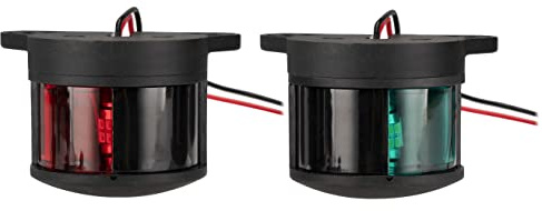 MARINE SYSTEM LED Boat Navigation Lights, Bow Light, Marine Navigation lamp. Perfect for Pontoon, Skeeter, Power Boat and Skiff