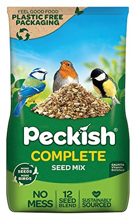 Peckish Mélange Complet graines et Noix pour Oiseaux Sauvages 1,7 kg Vert