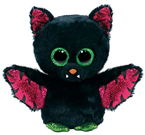 Ty Beanie Boo's Plüschtier Drizella die Fledermaus, 15 cm, TY36496, TY36496, Schwarz, Größe S
