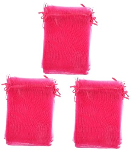 minkissy 300stücke Schmuckbeutel Aus Mesh Mit Zugband Leuchtendem Für Hochzeiten Und Geschenkverpackungen Von Süßigkeiten Und Kleinigkeiten