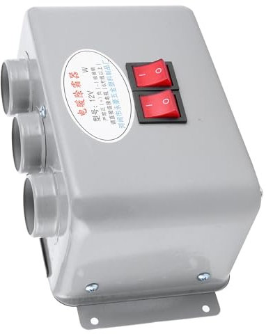 Phefop Autoheizung, Heizstufe 80-100°C, 12V, Auto-Heizlüfter, Elektroheizung, Kabelgebunden