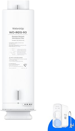 Waterdrop G5P500-RO Filtre pour Systèmes RO G5P500 et G5P500A | Durée de 24 Mois, Remplacement Facile, Certifié NSF/ANSI 58, Réduit Les TDS, Longue Durée