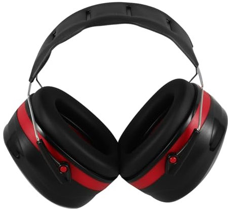 UKCOCO Cuffie Antirumore Professionali Per Protezione Earmuffs e Confortevoli Per Per Riduzione e Comfort Prolungato