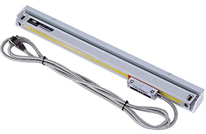 Digital Readout Linear Scale, High Precision 0.005mm Slim Linear Scale DRO TTL Small Linear Encoder Grating Ruler Sensor Transducer for Milling Lathe Machine for Milling Machines or Lathes(150mm)