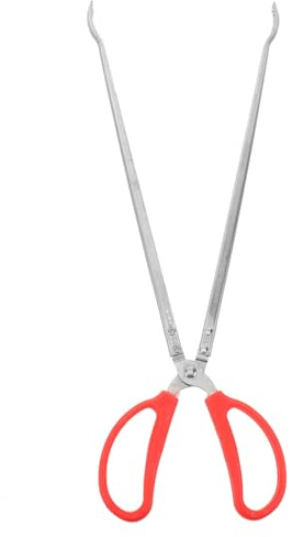 STOBAZA 20.27 Inch Fish Catching Clamp with Ergonomic Handle Sea Crab Clamp Grabber for Eels Lobsters Crabs Outdoor Fishing Beach and Lake Use