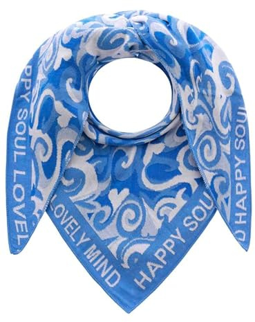 Zwillingsherz Schal Dreieckstuch Damen Halstuch viele verschiedene Muster Freizeit 50% Baumwolle, 50% Polyacryl