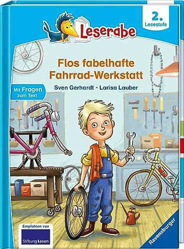 Flos fabelhafte Fahrrad-Werkstatt - Leserabe ab 2. Klasse - Erstlesebuch für Kinder ab 7 Jahren: Leserabe ab 2. Klasse - Erstlesebuch für Kinder ab 7 ... Mit Fragen zum Text (Leserabe - 2. Lesestufe)