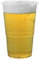 100 x Pint Plastic Cups (500ml) Strong Disposable Clear Plastic Drinking Cups