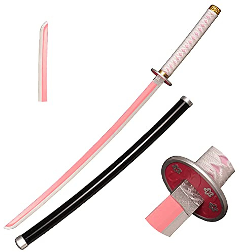 Eroberer Replica Spade Cosplay Spade Tsuyuri Kanao Samurai Spada, Spada di plastica Prop Play Halloween Cosplay Regalo 40 Pollici