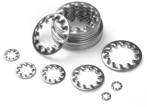 BOUMVID 100 Piezas M3 x 6mm Arandelas de Bloqueo Dentadas Interno, Arandela de Resorte de Onda Bloqueo, Arandelas de Seguridad de Velocidad Rápida de 304 Acero Inoxidable