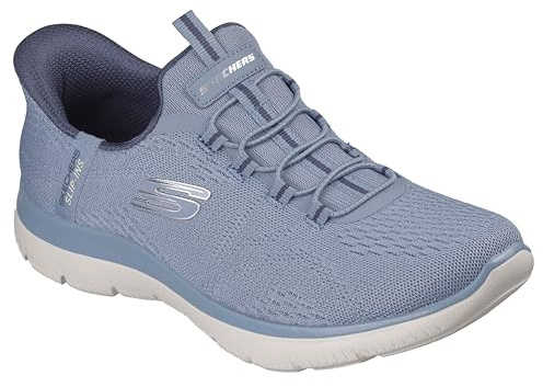Skechers Flex Appeal 4.0, Zapatillas para Mujer | La almohada para el talón mantiene tu pie seguro, plantilla de espuma viscoelástica refrigerada por aire, lavable a máquina