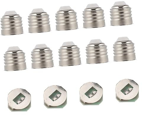 Didiseaon Juego De 14pcs Base De Chip Led Accesorios Para Bombillas Decoración Para Hogar/oficina