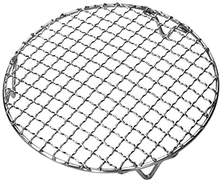 Alipis Rejilla De Acero Inoxidable Patas Para Barbacoa Parrilla Metálica Desmontable Parrilla Para Asar Carne Accesorio Para Barbacoa Para Picnic y Jardín