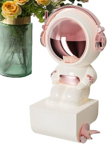 Presse-pâte dentaire – Distributeur de dentifrice en forme d'astronaute | Distributeur mural robuste pour adultes, salle de bain, comptoirs, crème pour les mains