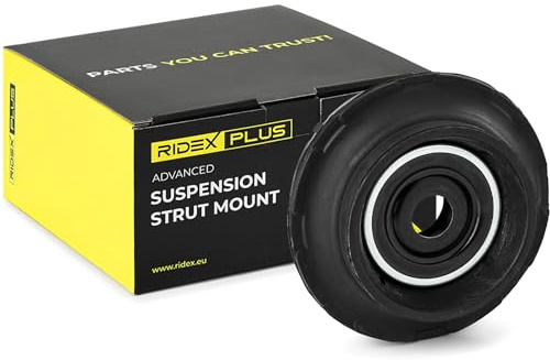 RIDEX PLUS 1180S0210P Jeu Coupelle d'amortisseur Avant avec roulement Compatible avec RENAULT Clio 2 3/5 portes BB, CB, BB0/1/2, CB0/1/2