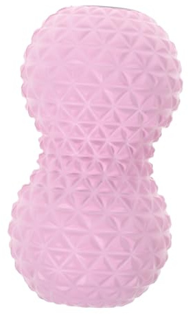 HOODANCOS Balle de Massage pour Pied et Dos en Eva, Portable et Multi-usage, pour Masser la Taille Cou, Balle de Massage Rose pour Relaxation Musculaire