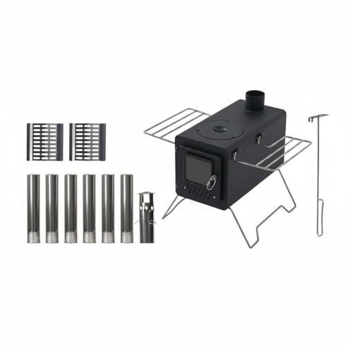 MotiveTech Outdoor Heating Appliance Camping Heater Cooker Portable Heater With Easy Carry Design And Quick Packing Suitable For Hiking Campsite Setup Outdoor Cooking