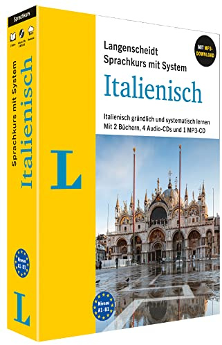 Langenscheidt Italienisch mit System: Italienisch systematisch lernen.Mit 2 Büchern, MP3-Download und 5 CDs (Langenscheidt mit System)